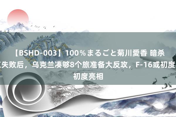 【BSHD-003】100％まるごと菊川愛香 暗杀普京失败后，乌克兰凑够8个旅准备大反攻，F-16或初度亮相